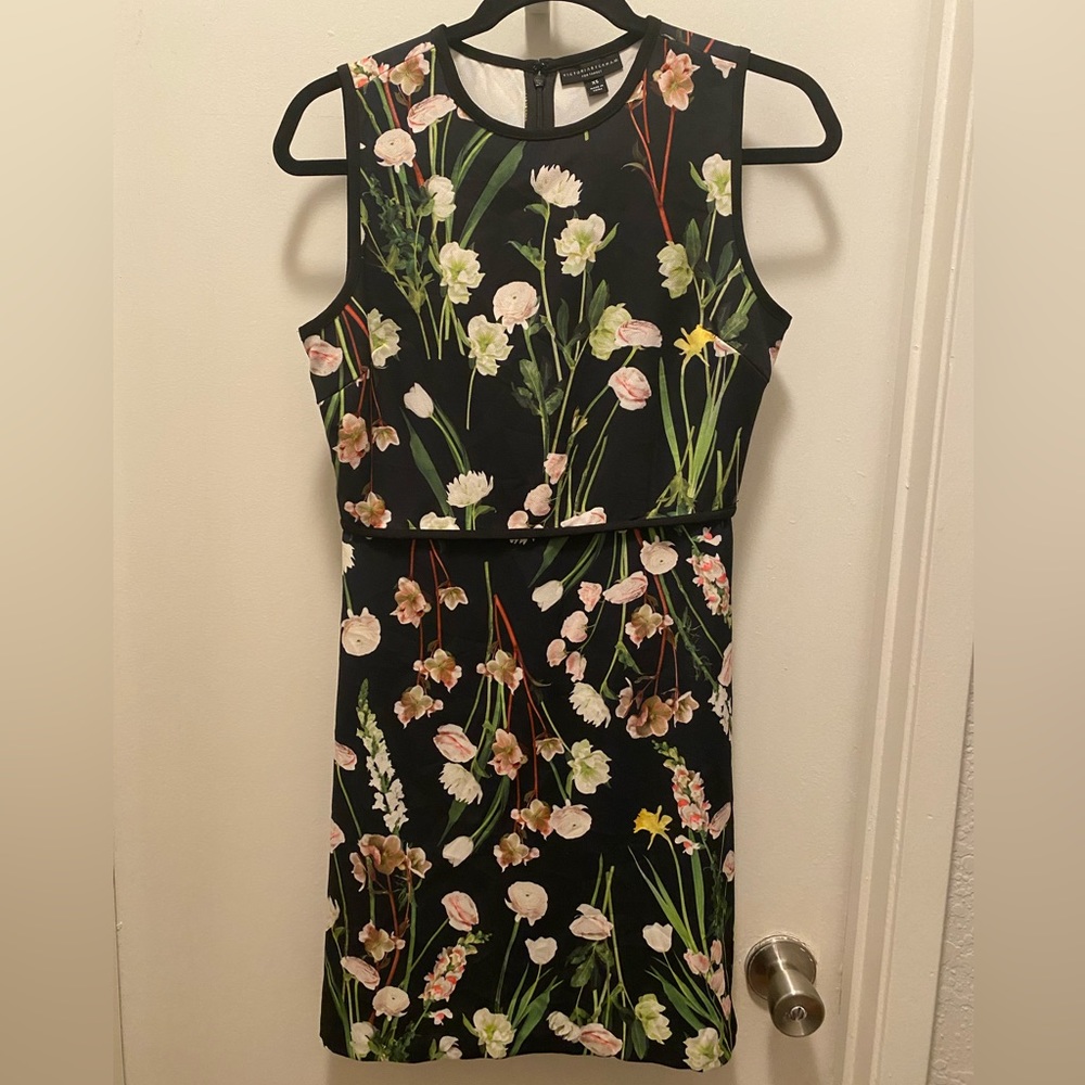 Victoria Beckham by Target floral dress size XS